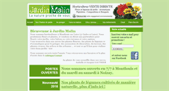 Desktop Screenshot of jardin-malin.net